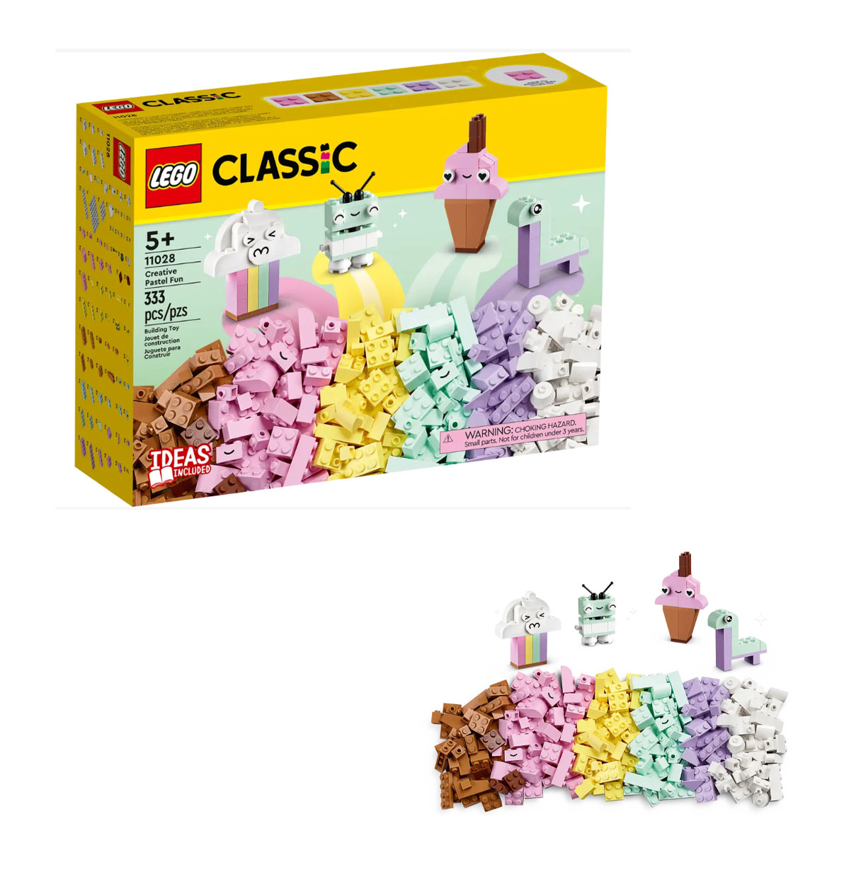 lego classic diversion creativa pastel  (lego 11028)
