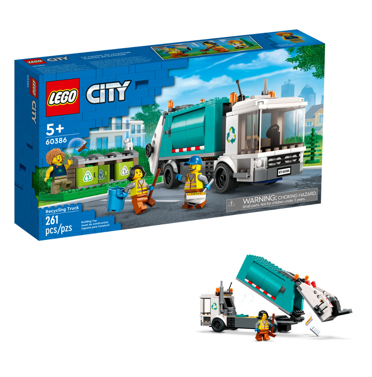 lego city camion de reciclaje(60386)