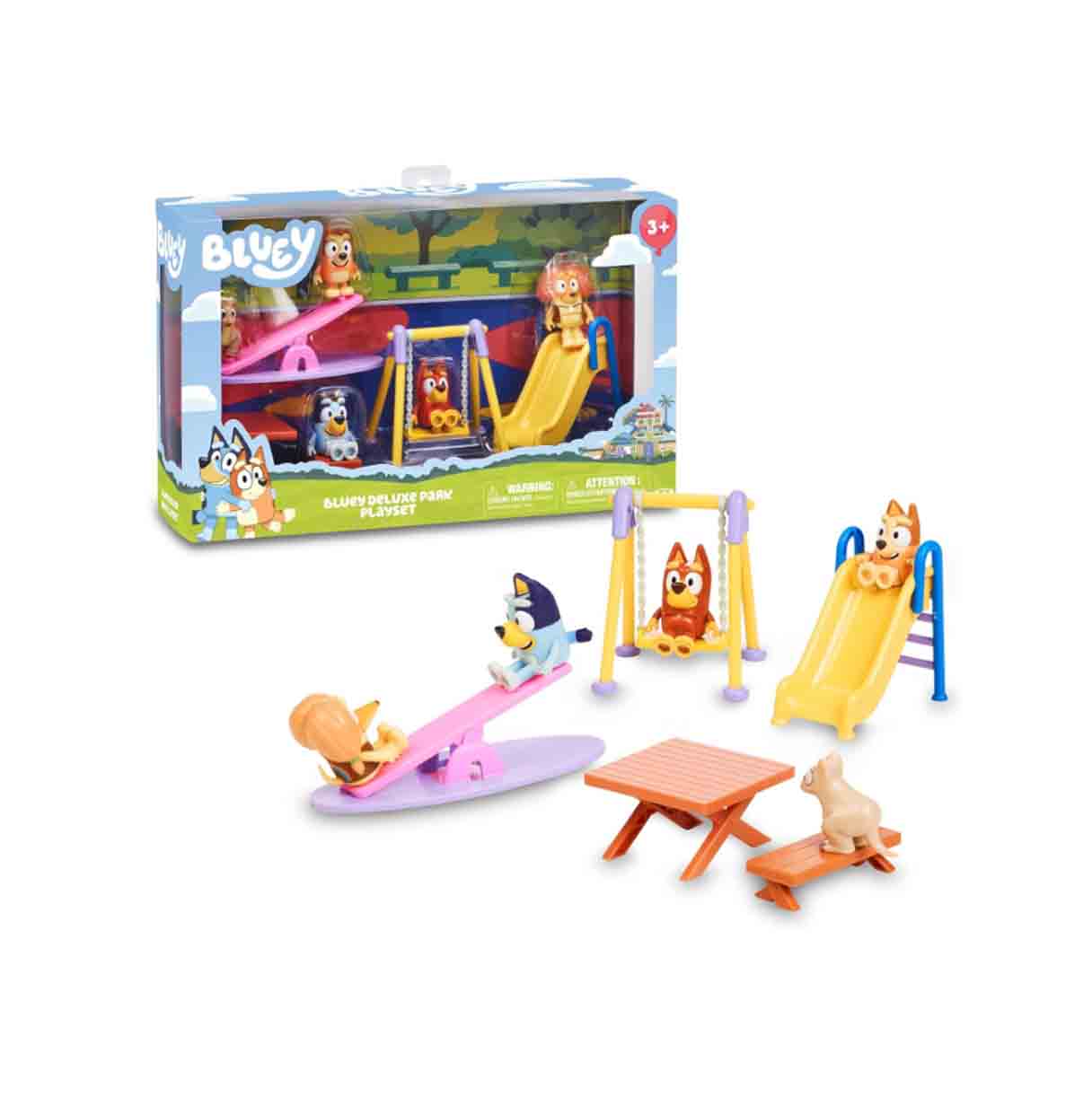 bluey playset de juegos ( famosa - bly51000)