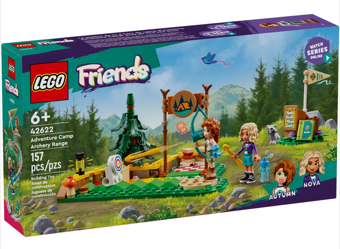 lego friends campamento area de tiro ( 42622)