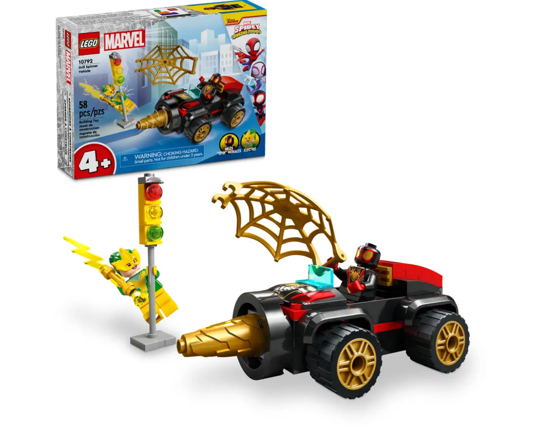 lego marvel vehiculo perforador  (10792)