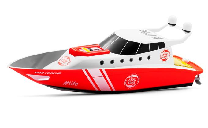 nincocean yate r/c lifeguard ( fábrica de juguetes- nh99033)