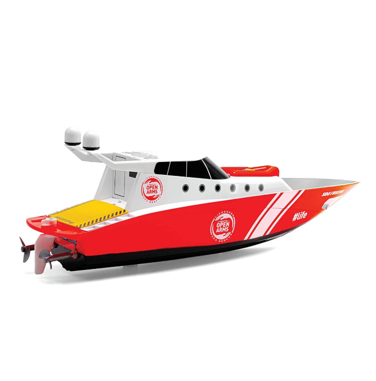 nincocean yate r/c lifeguard ( fábrica de juguetes- nh99033)