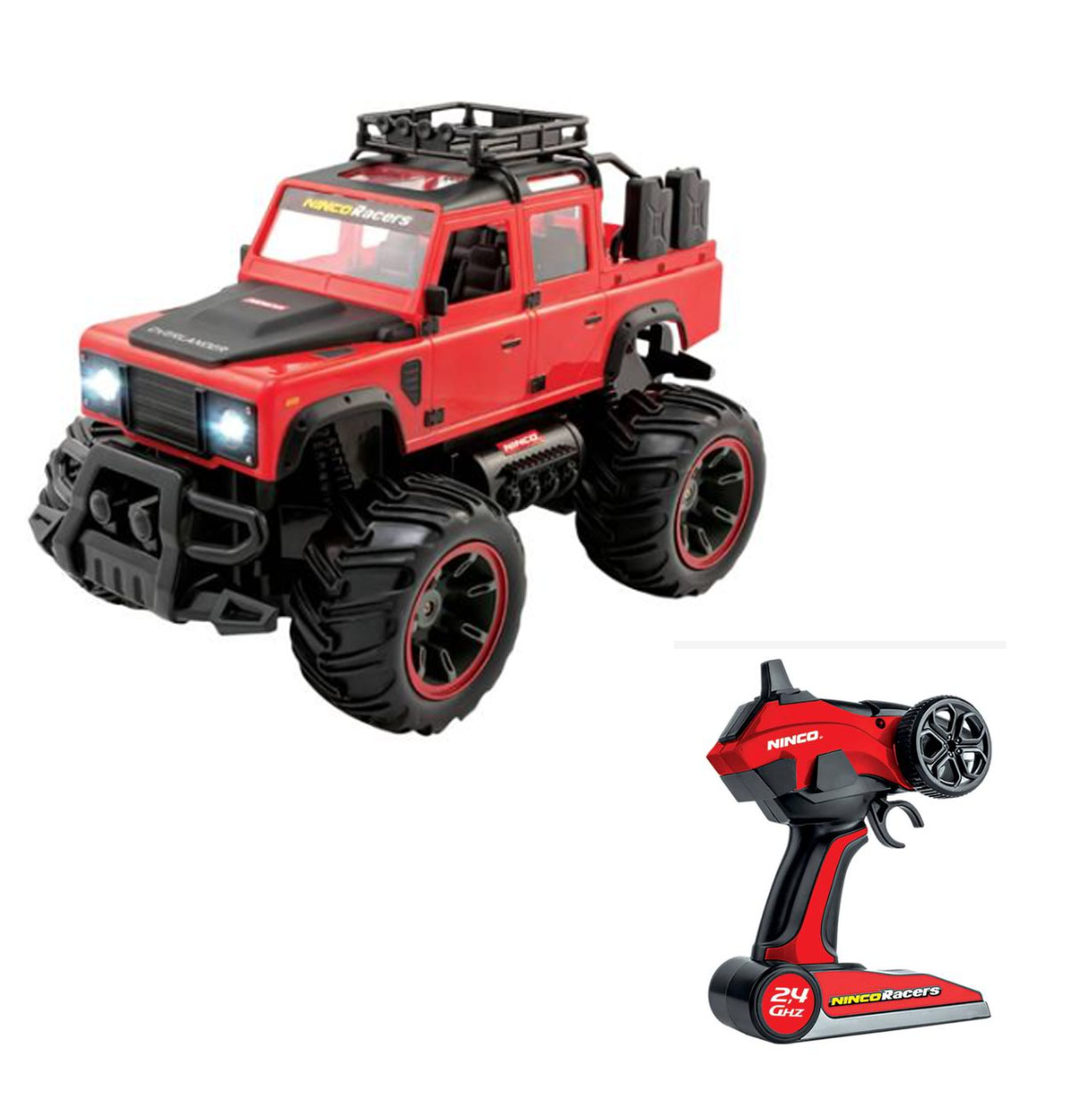 nincoracers jeep r/c overlander 1:14 2,4 (ninco - nh93173)