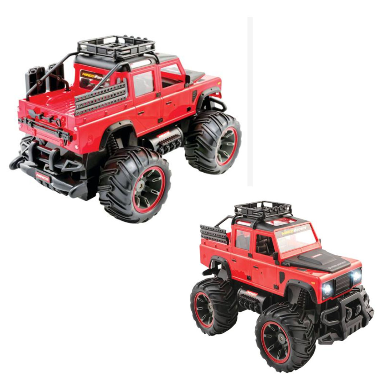 nincoracers jeep r/c overlander 1:14 2,4 (ninco - nh93173)