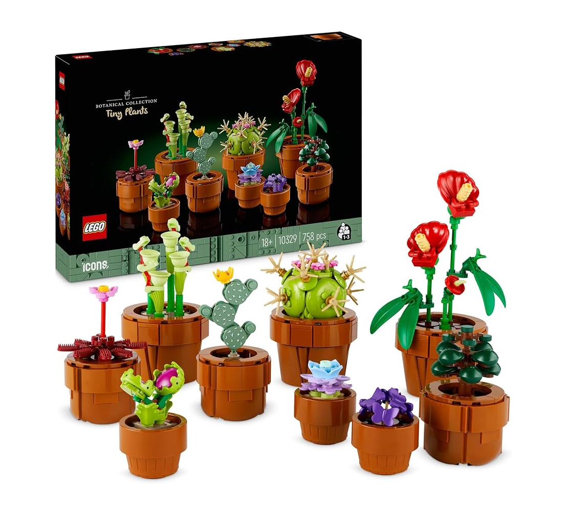 lego icons plantas diminutas  ( 10329 )