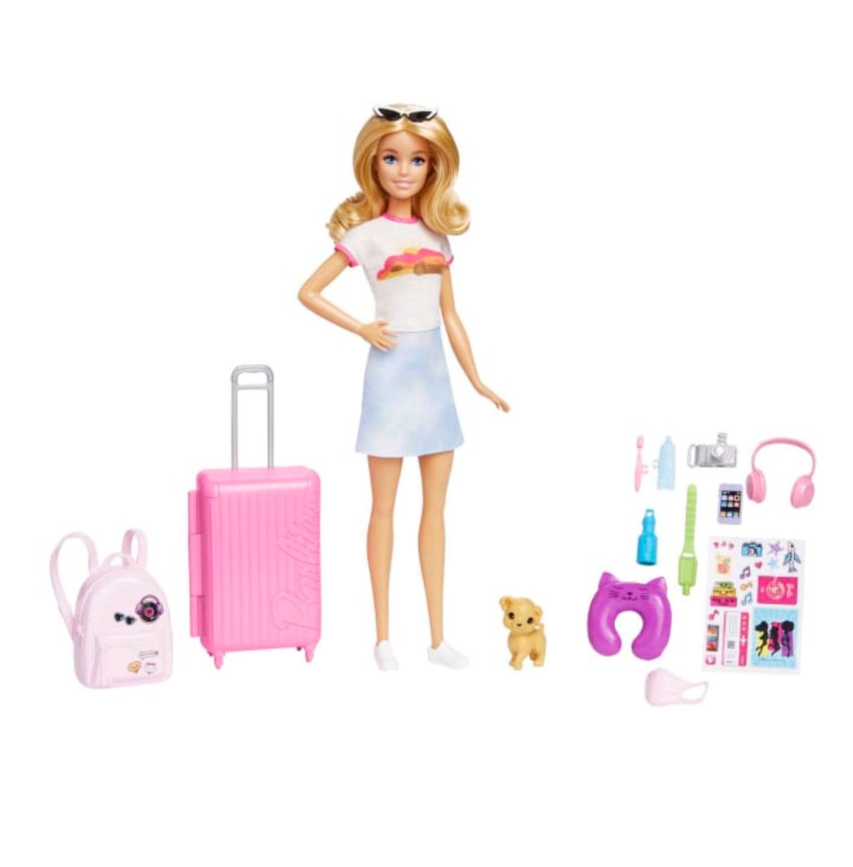 barbie vamonos de viaje malibu 2.0 ( mattel - hjy18 )