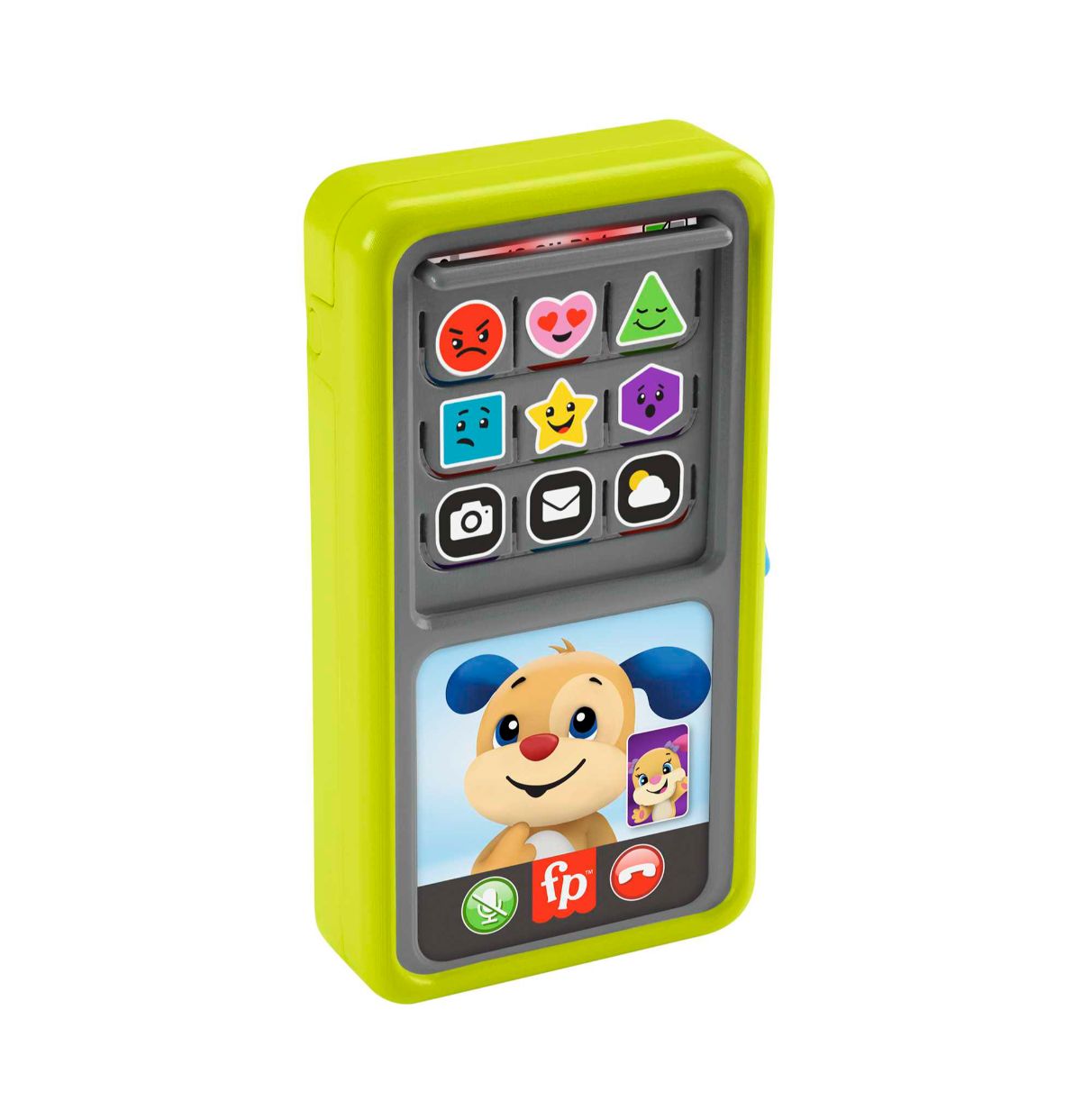 fisher-price smartphone desliza aprende (mattel - hnl45)