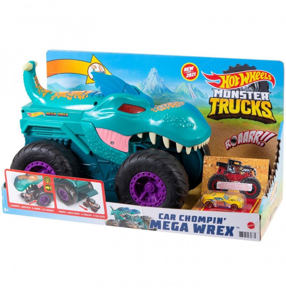 hot wheels monster truck wrex mastica (mattel gyl13)
