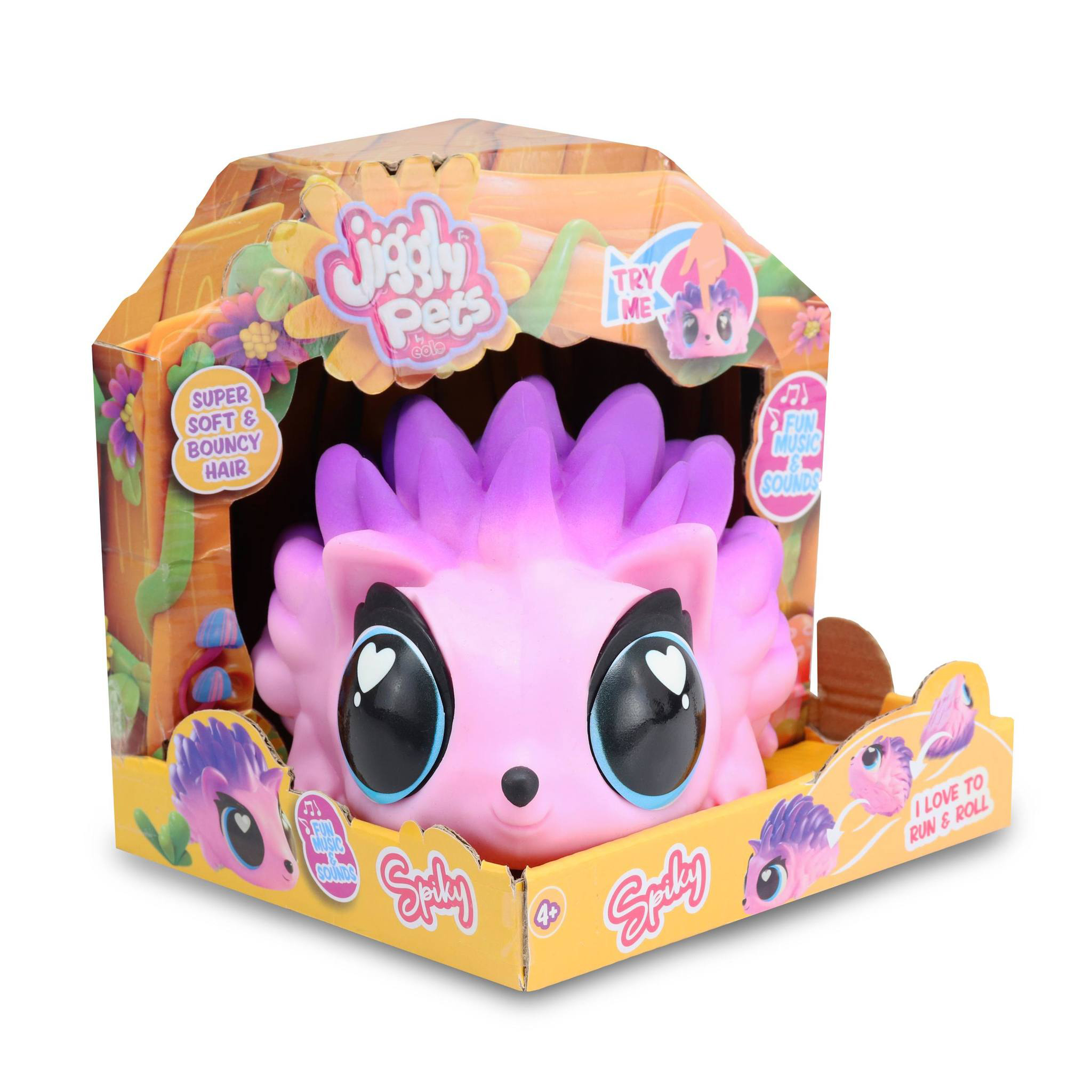 jiggly pets spike el erizo saltarin  (famosa - jgg02000)