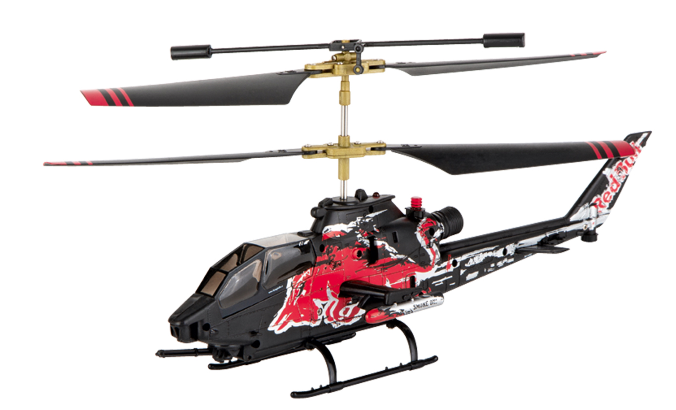 carrera helicoptero red bull r/c tah-1f