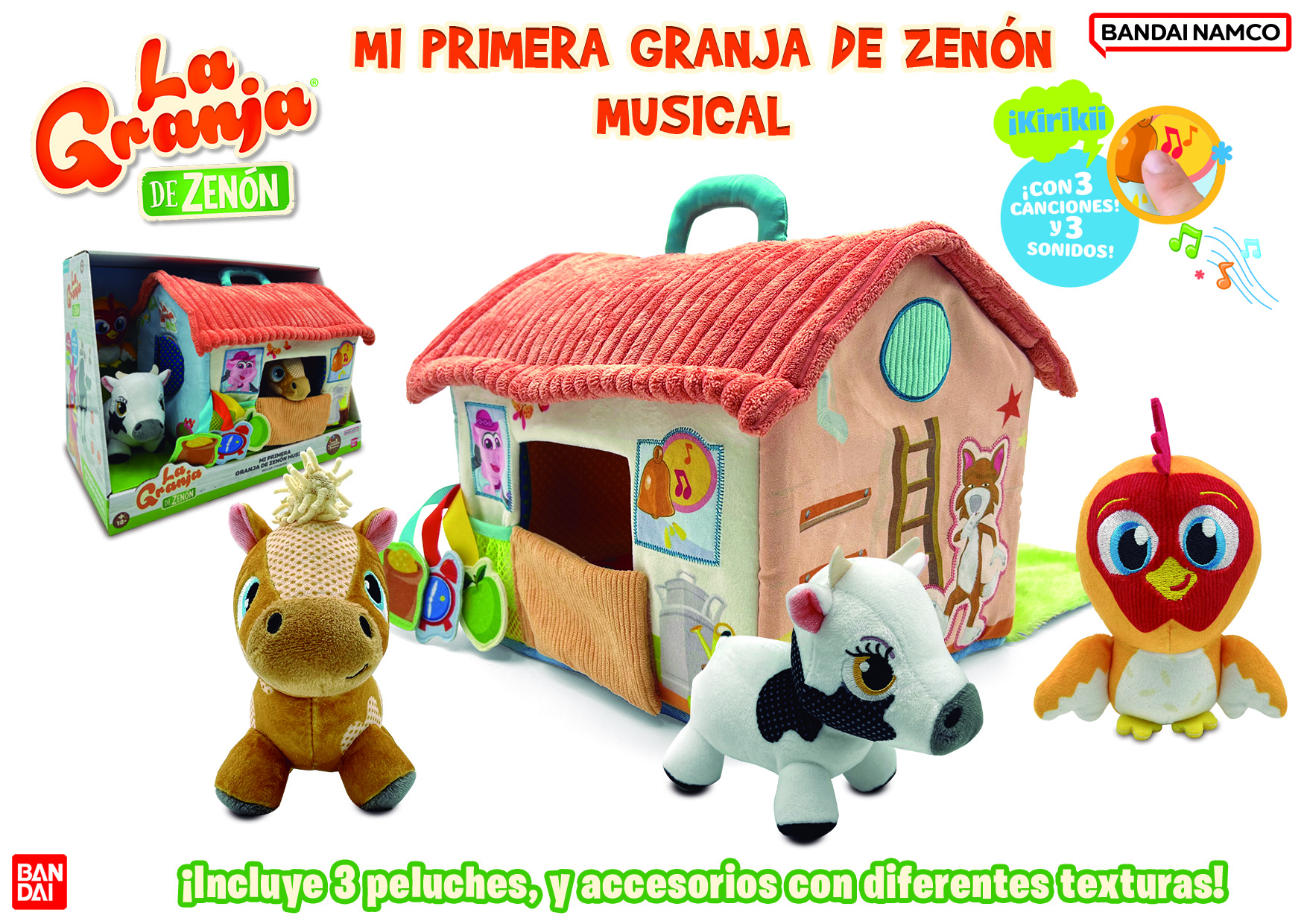 la granja de zenon primera musical (bandai - ar85000).
