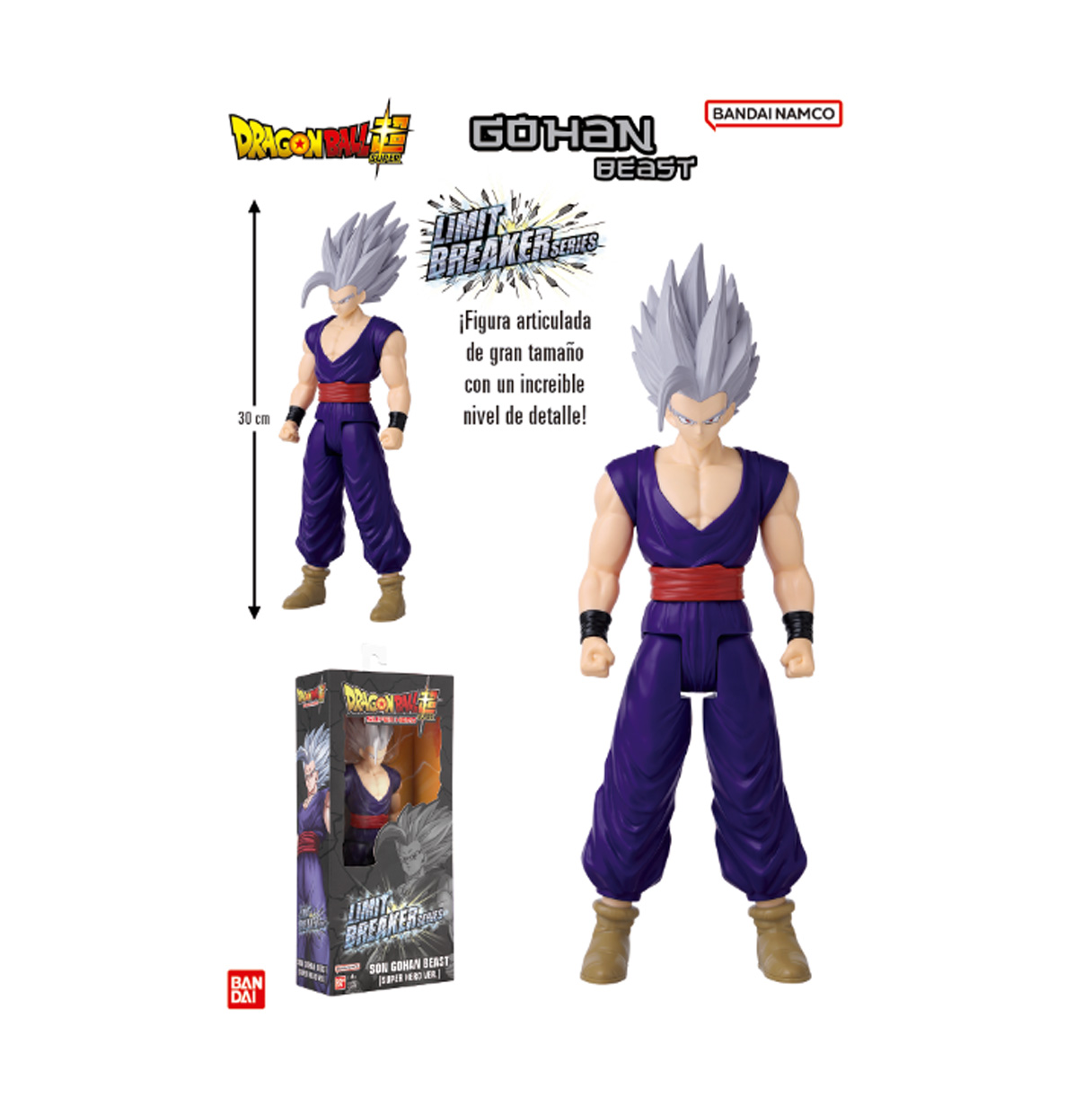 dragon ball limit breaker gohan beast (bandai - 36759)