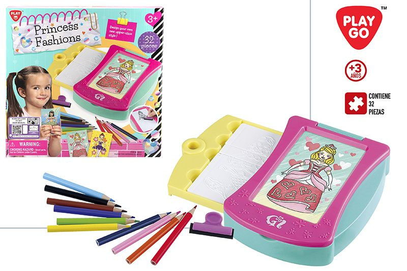 playgo juego diseño moda princesas ( color baby - 46421)