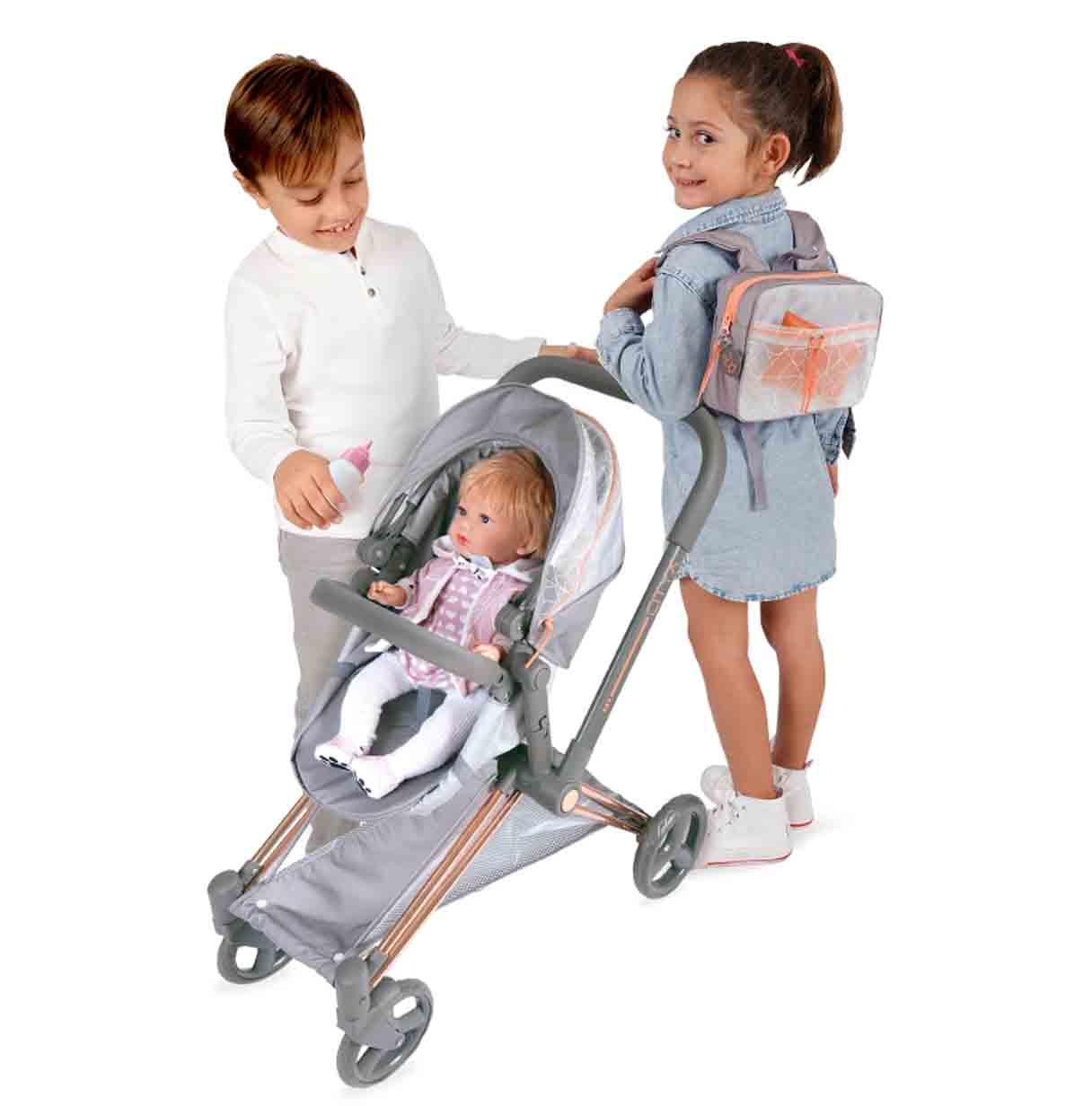 cityx coche muñecas 3x1 plegable 50 cm   ( decuevas toys - 81777 )