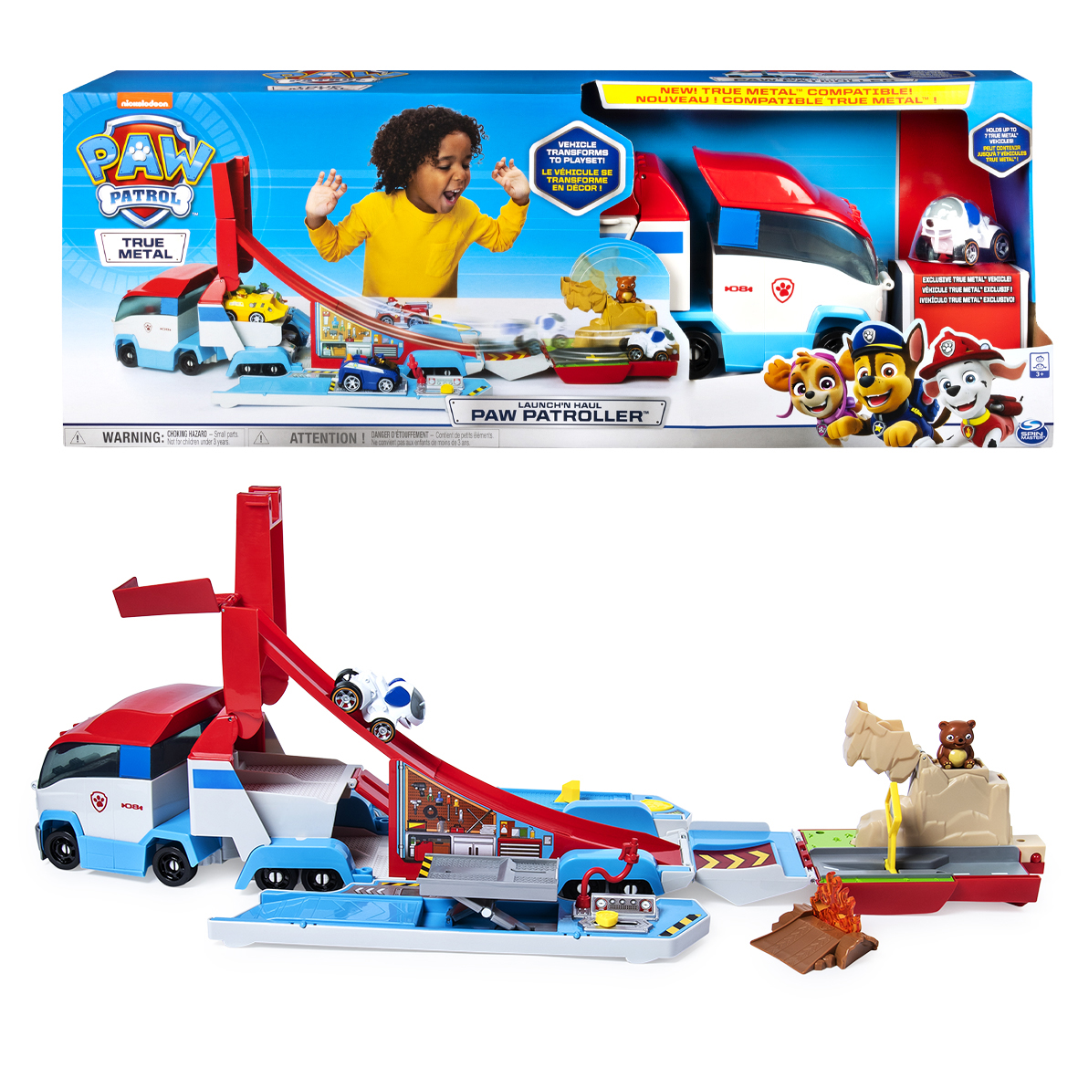 paw patrol playset launch & hauler ( spin master - 6053406 )