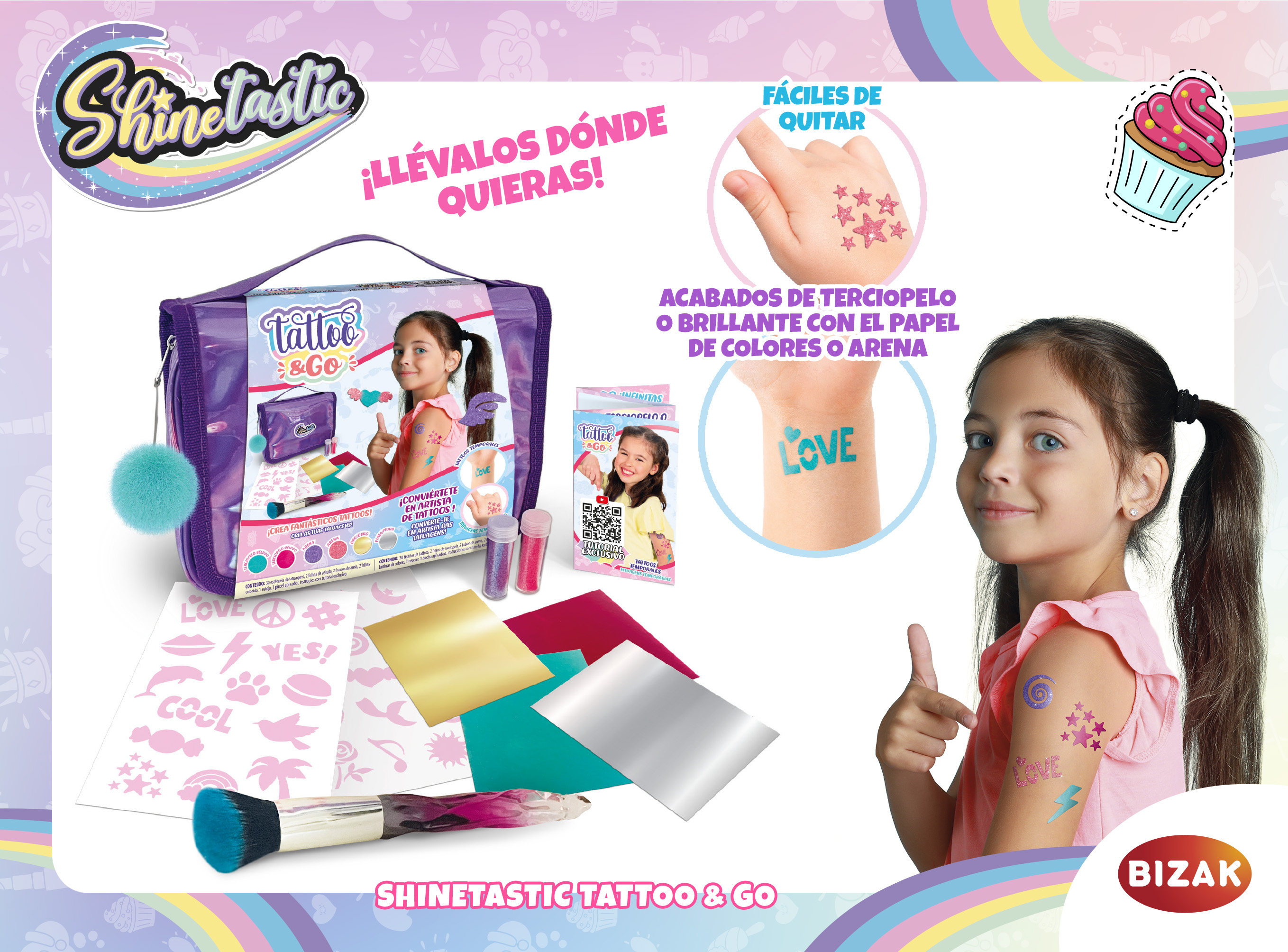 shinetastic tattoo & go ( bizak - 35005063 )