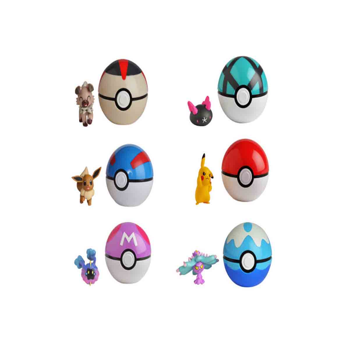 pokemon clip and go surtidos ( bizak - 63227222 ).