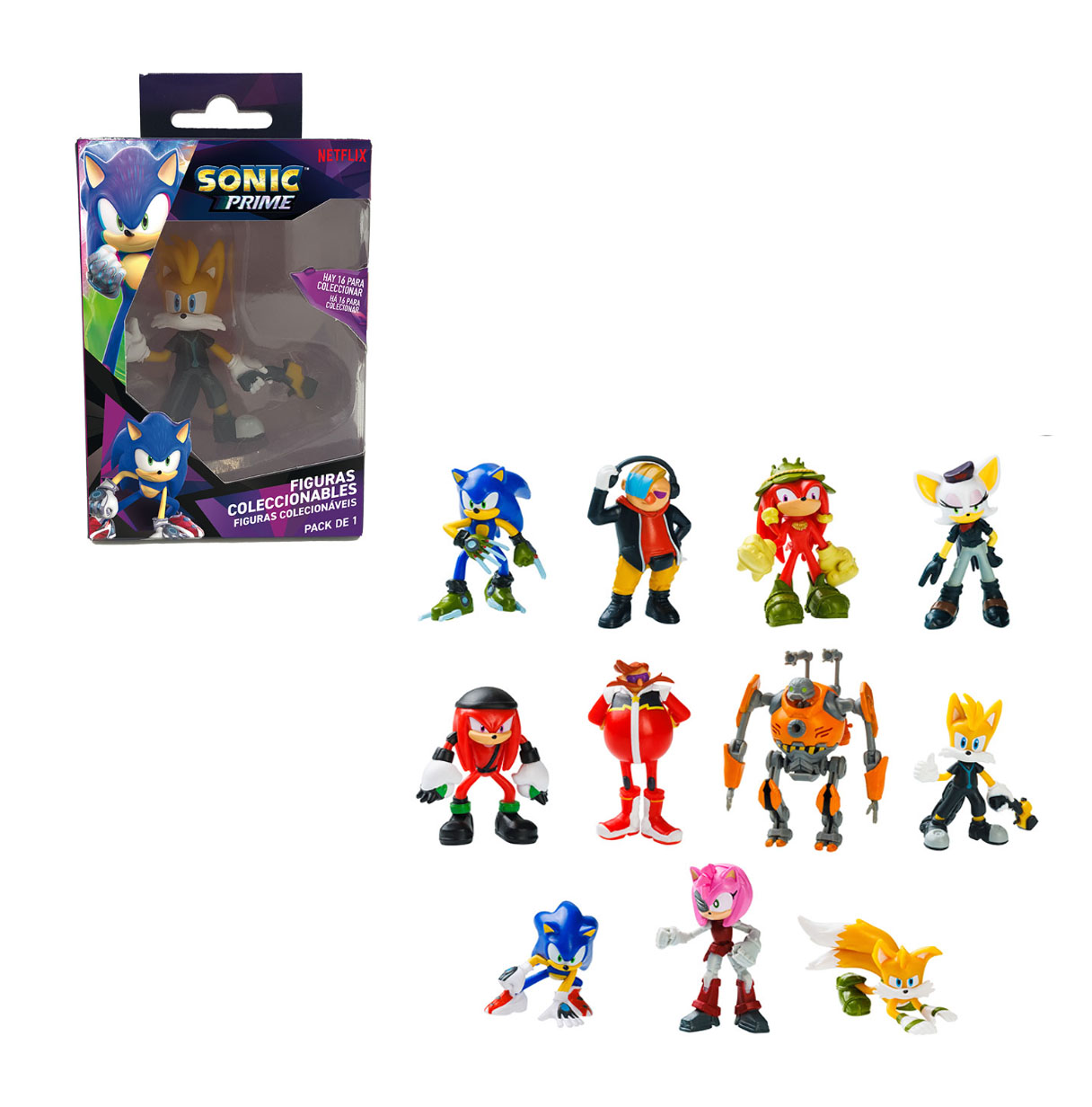 sonic figura pack de 1 surtidas ( bizak - 64112000 )