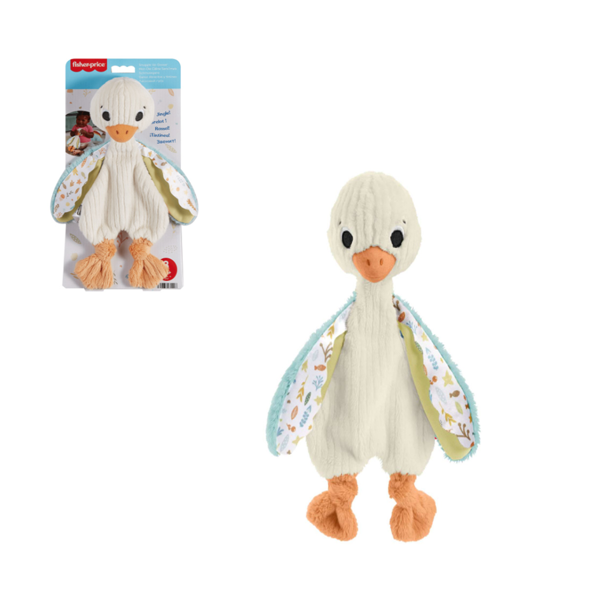 fisher-price sensimals oca lovey peluche ( mattel - hrb16 )