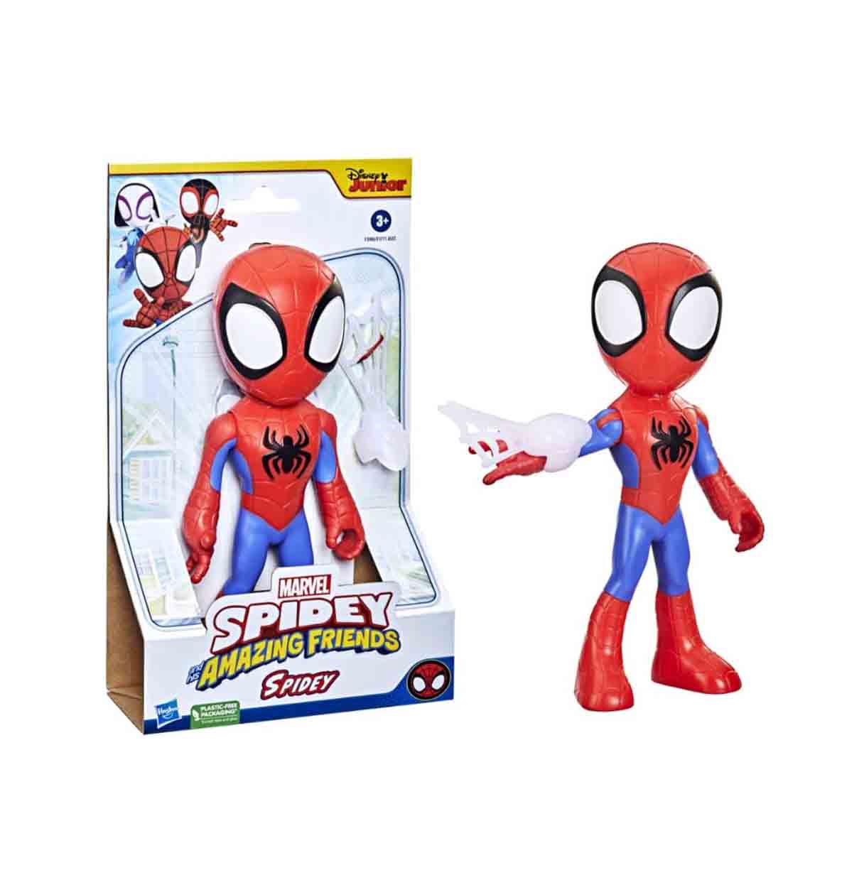 spidey figura superheroe spidey ( hasbro - f39865x0 )