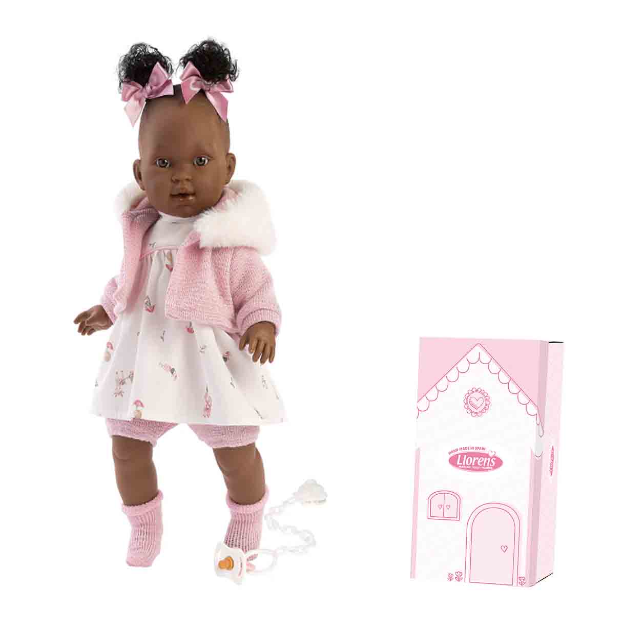 muñeca diara llorona 38 cm ( llorens - 38618 )