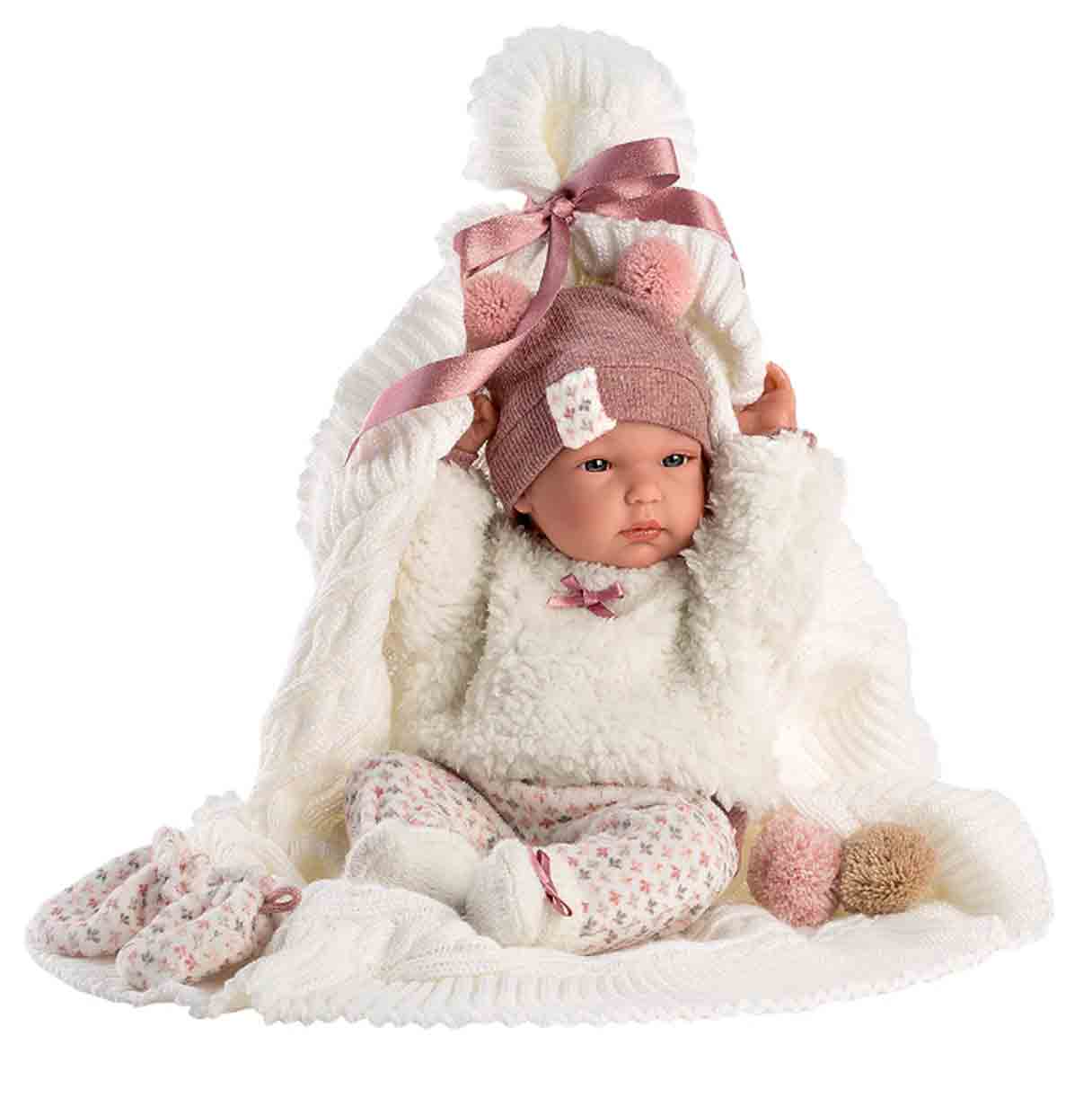 muñeca recien nacido bimba 35 cm ( llorens - 63576)