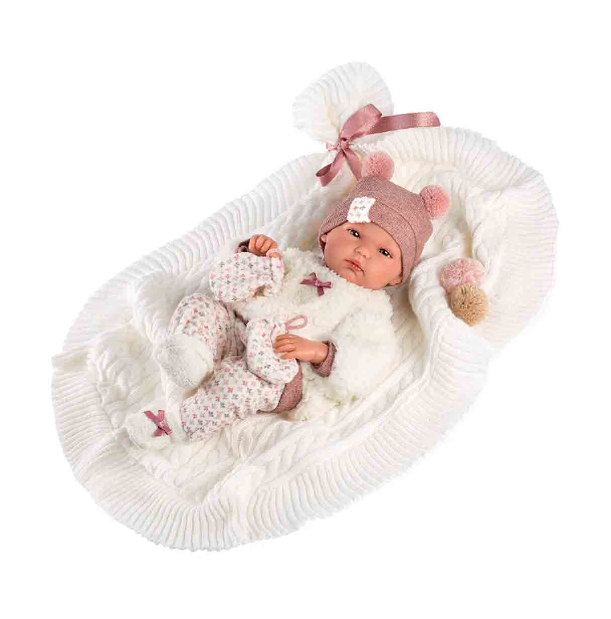 muñeca recien nacido bimba 35 cm ( llorens - 63576)