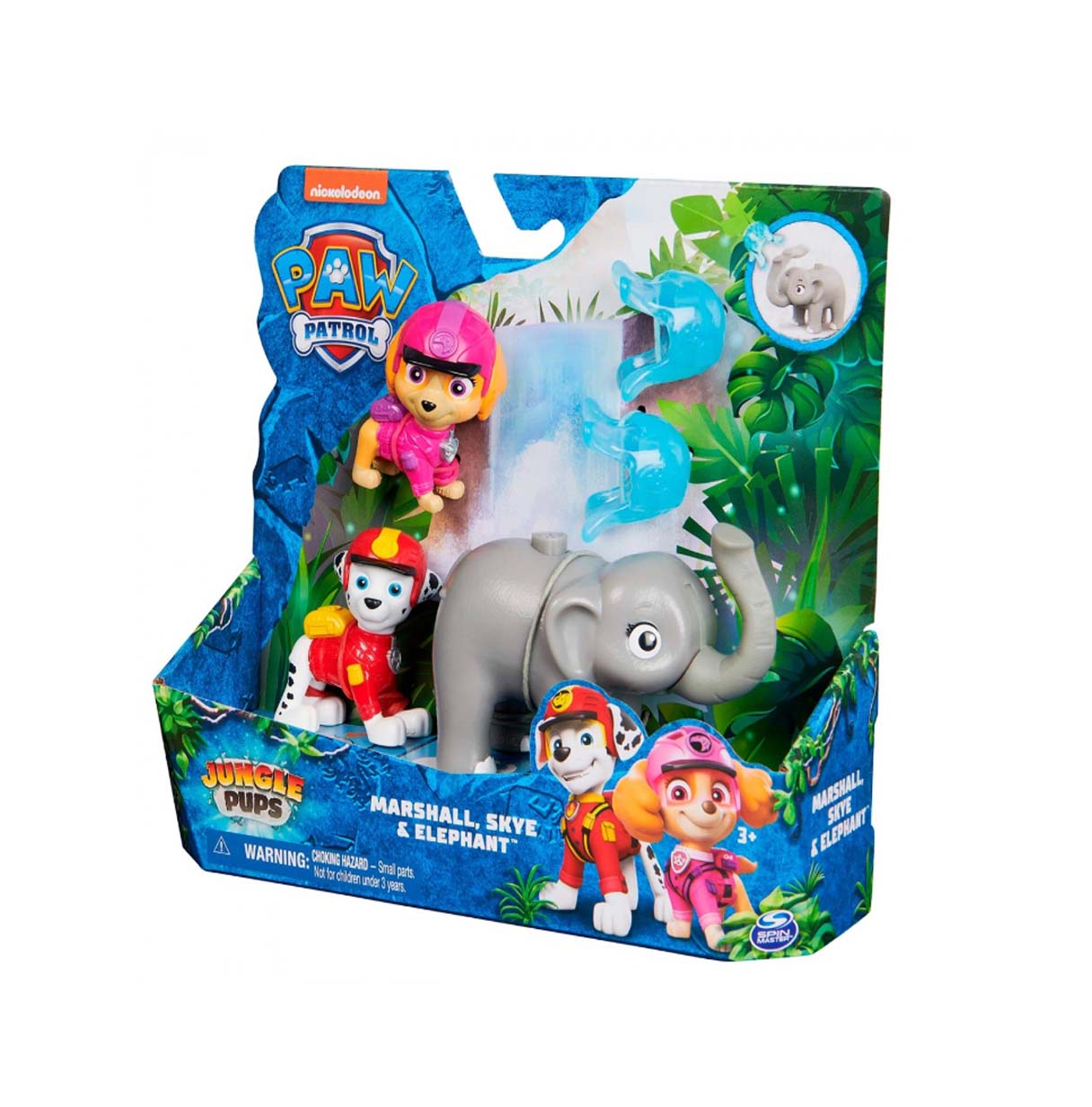 paw patrol figura jungle marshall y skye ( spin master - 6068630 )