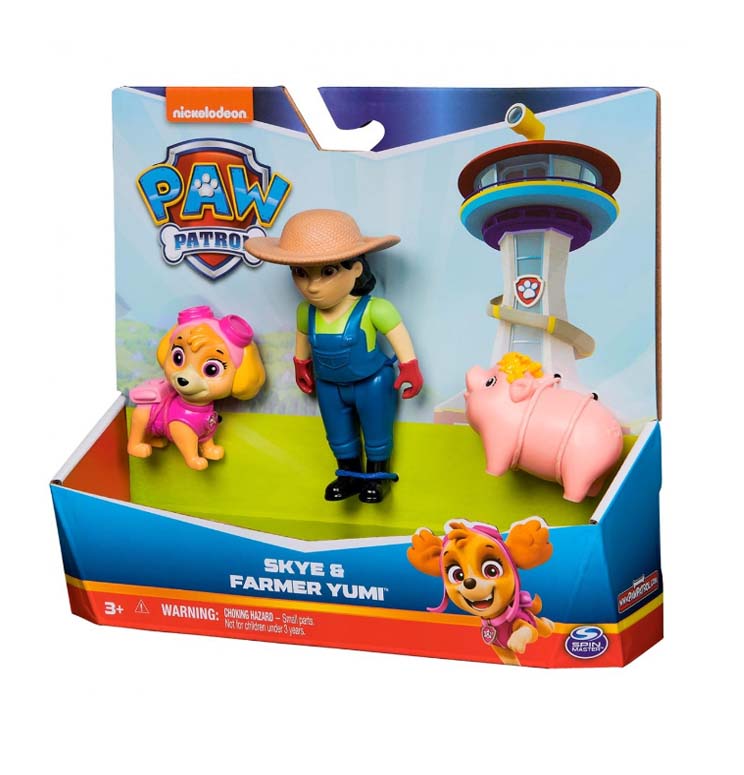 paw patrol figura hero pup core skye  ( spin master - 6070750 )