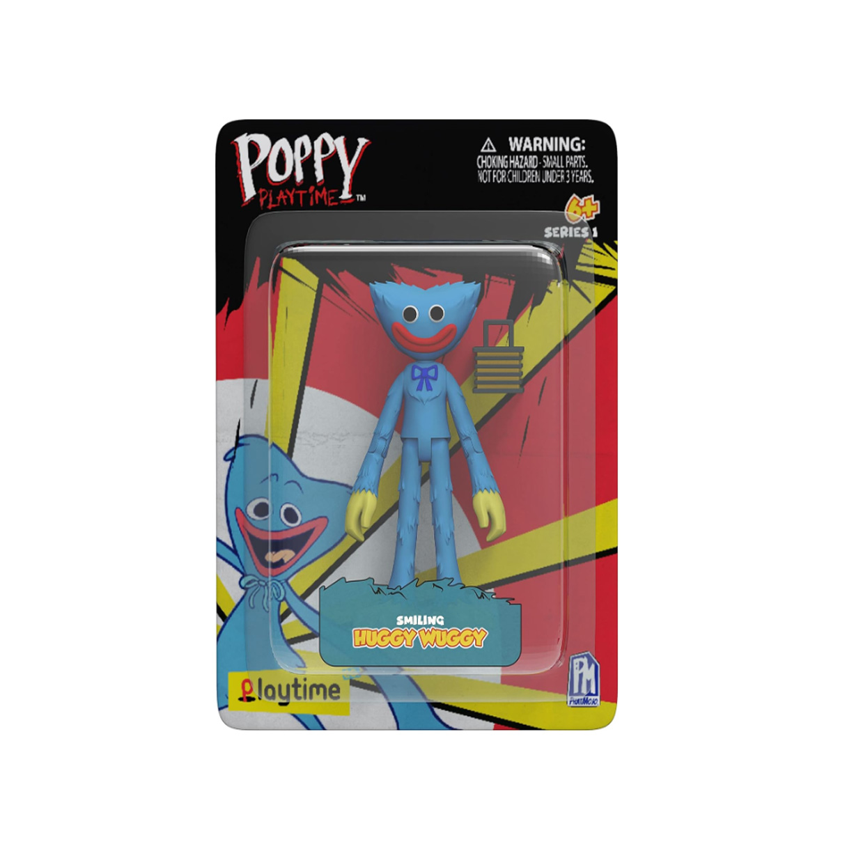 poppy playtime figura huggy wuggy 13 cm (bizak - 64230010)