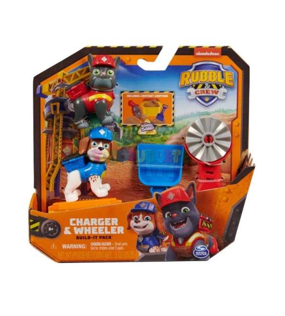 rubble´s crew pack charger y wheeler ( spin master - 6066685 )