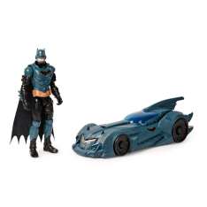 batman batmovil + figura batman 30 cm ( spin master - 6070521 )