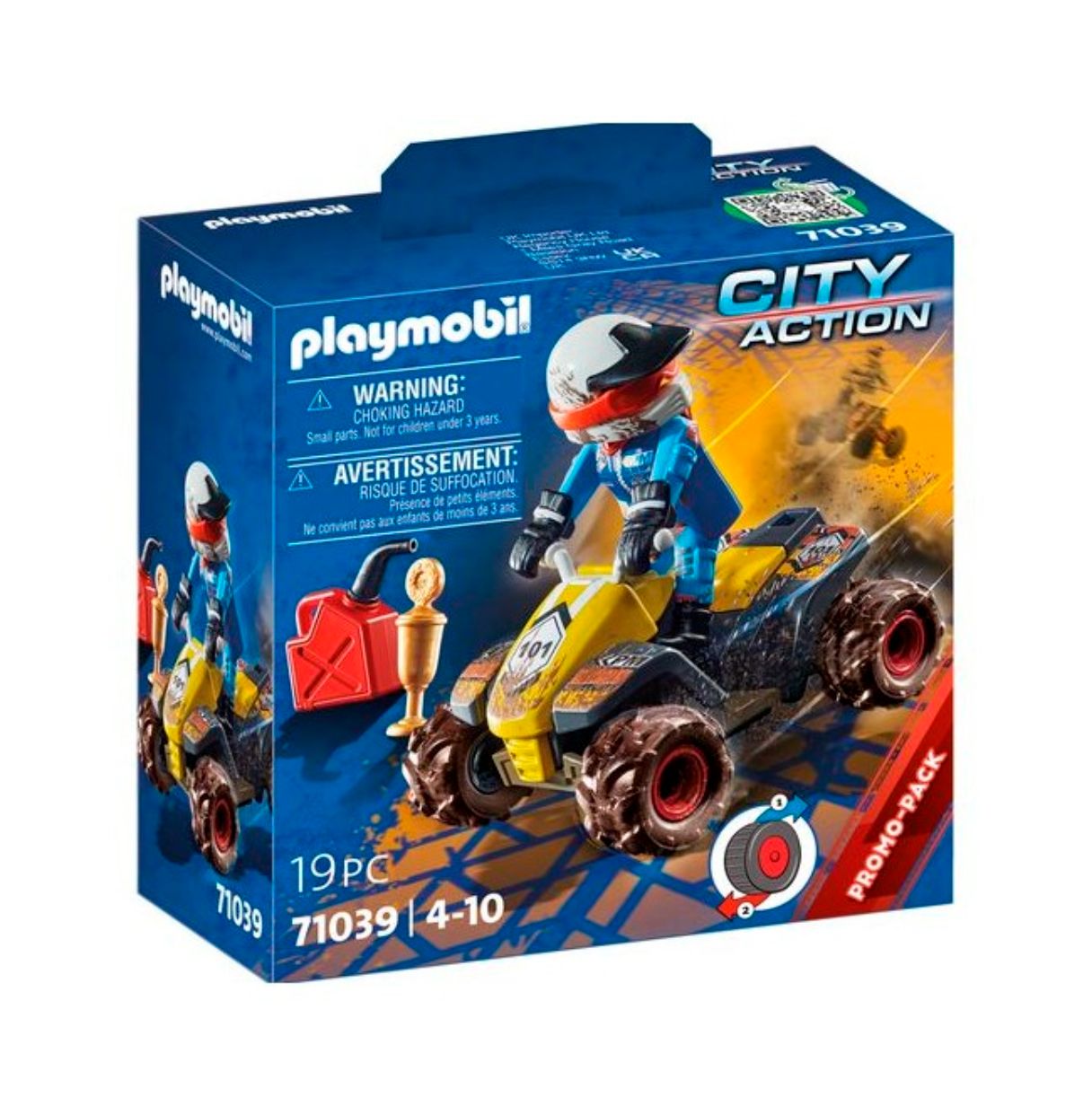 playmobil quad de offroad