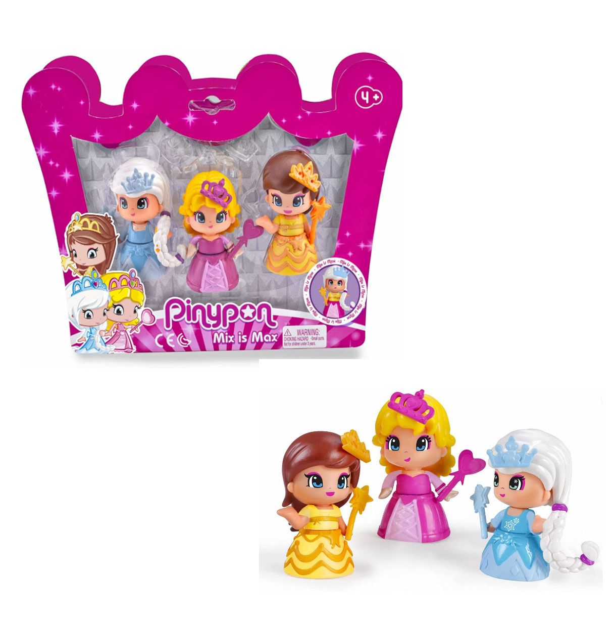 pin y pon pack princesas   ( famosa - 700014094)