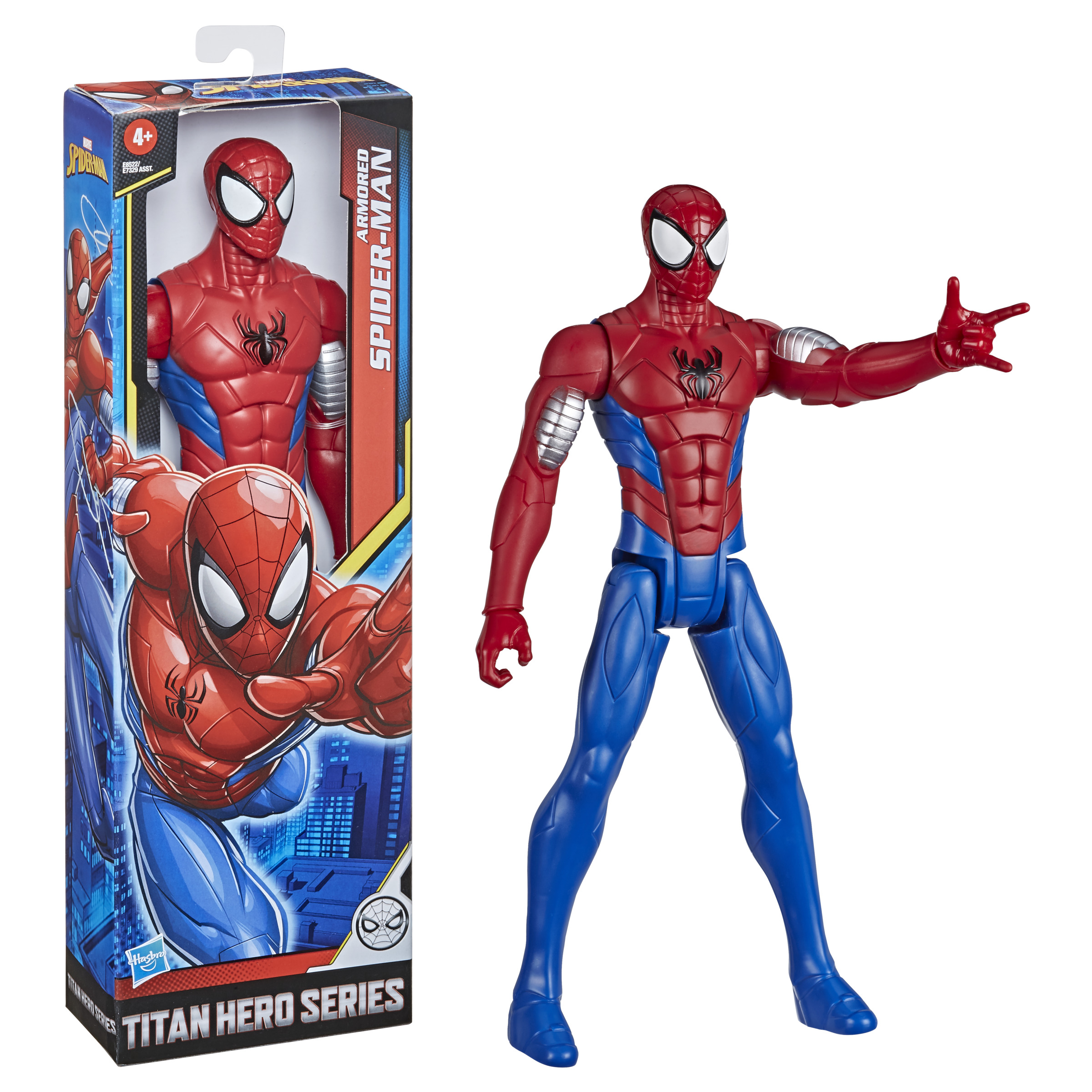 spiderman figuras warriors titan sdos.