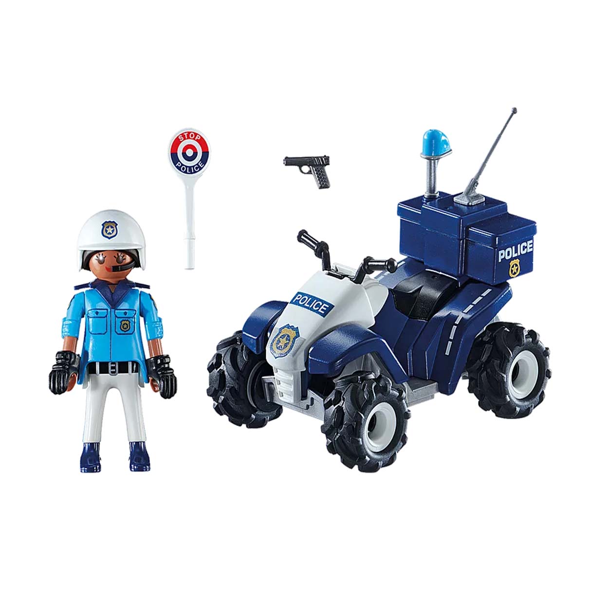 playmobil policia speed quad (71092)