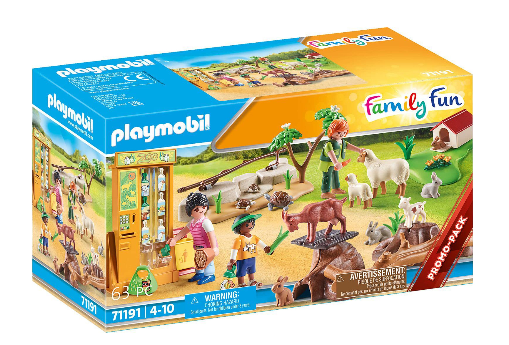 playmobil zoo de mascotas ( 71191)