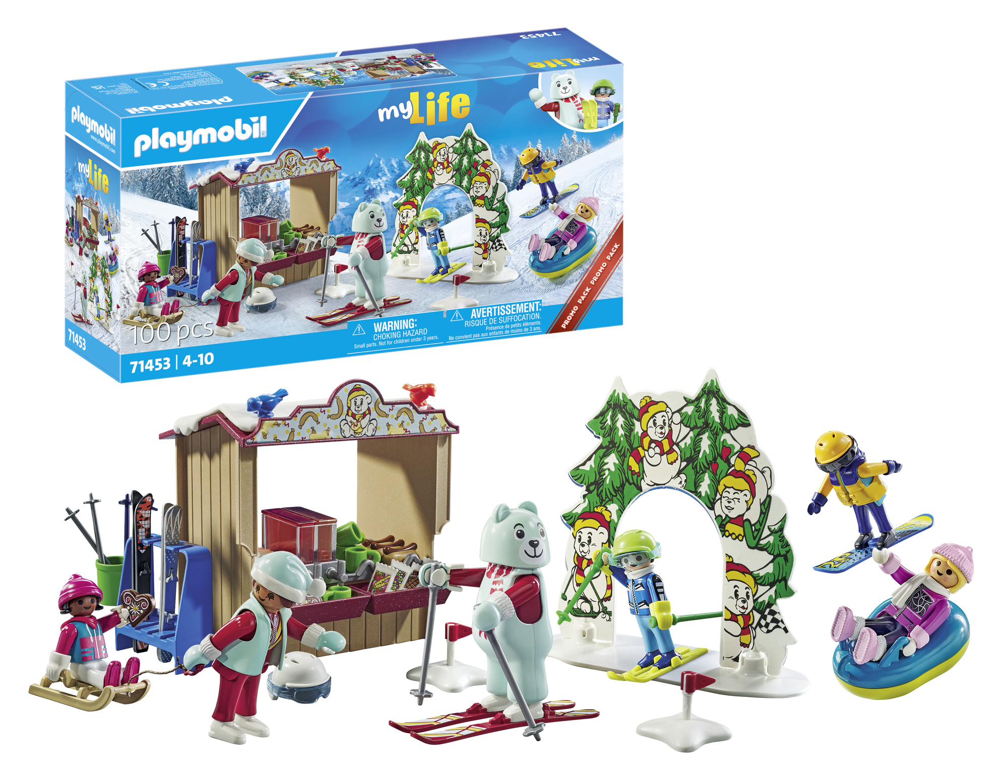 playmobil my life deportes de invierno ( 71453 )