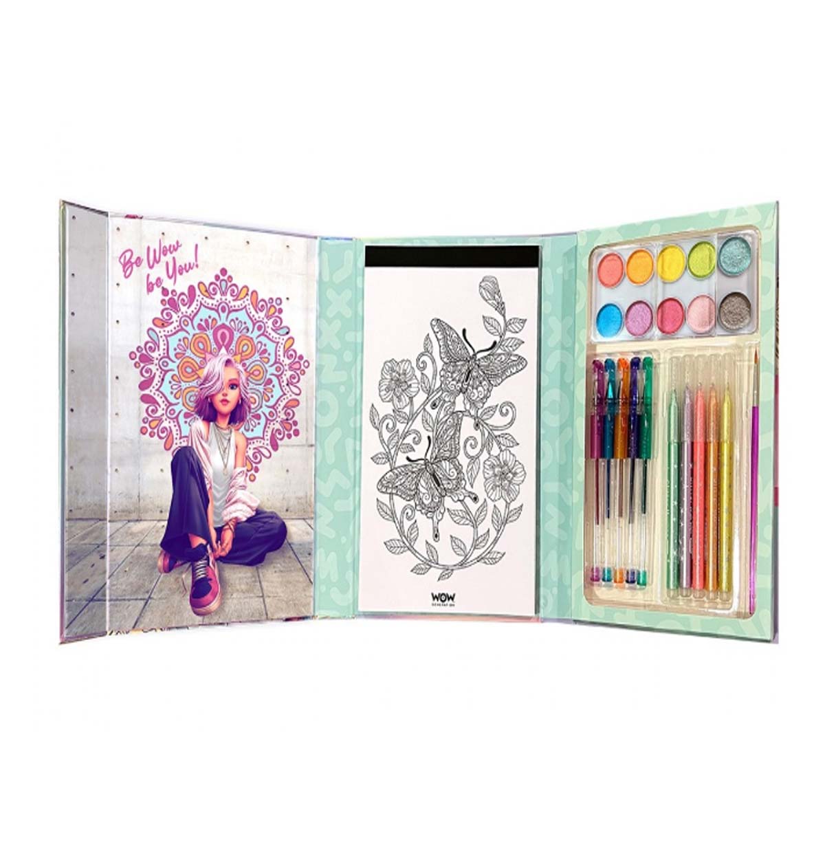 wow generation kit de arte mandala    ( kids licensing - wow00084 )