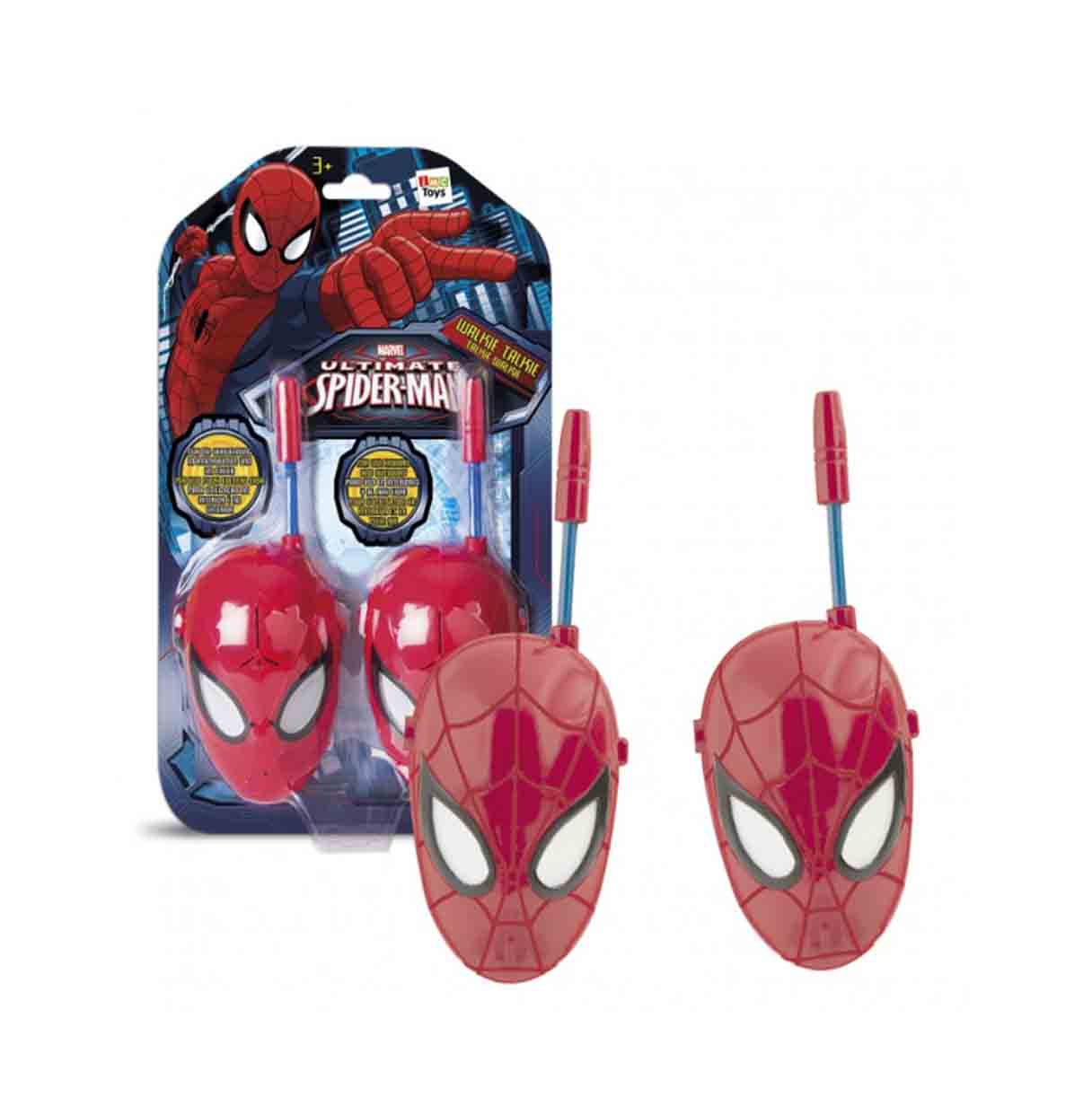 spiderman walkie talkie cara ( imc toys - 551435 )