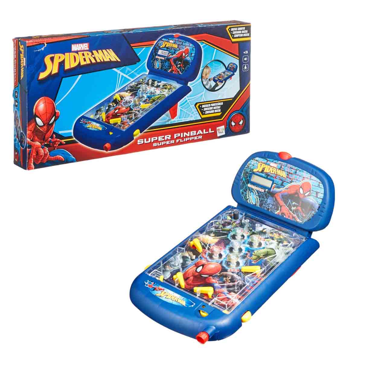 spiderman super pinball ( imc toys - 550117)