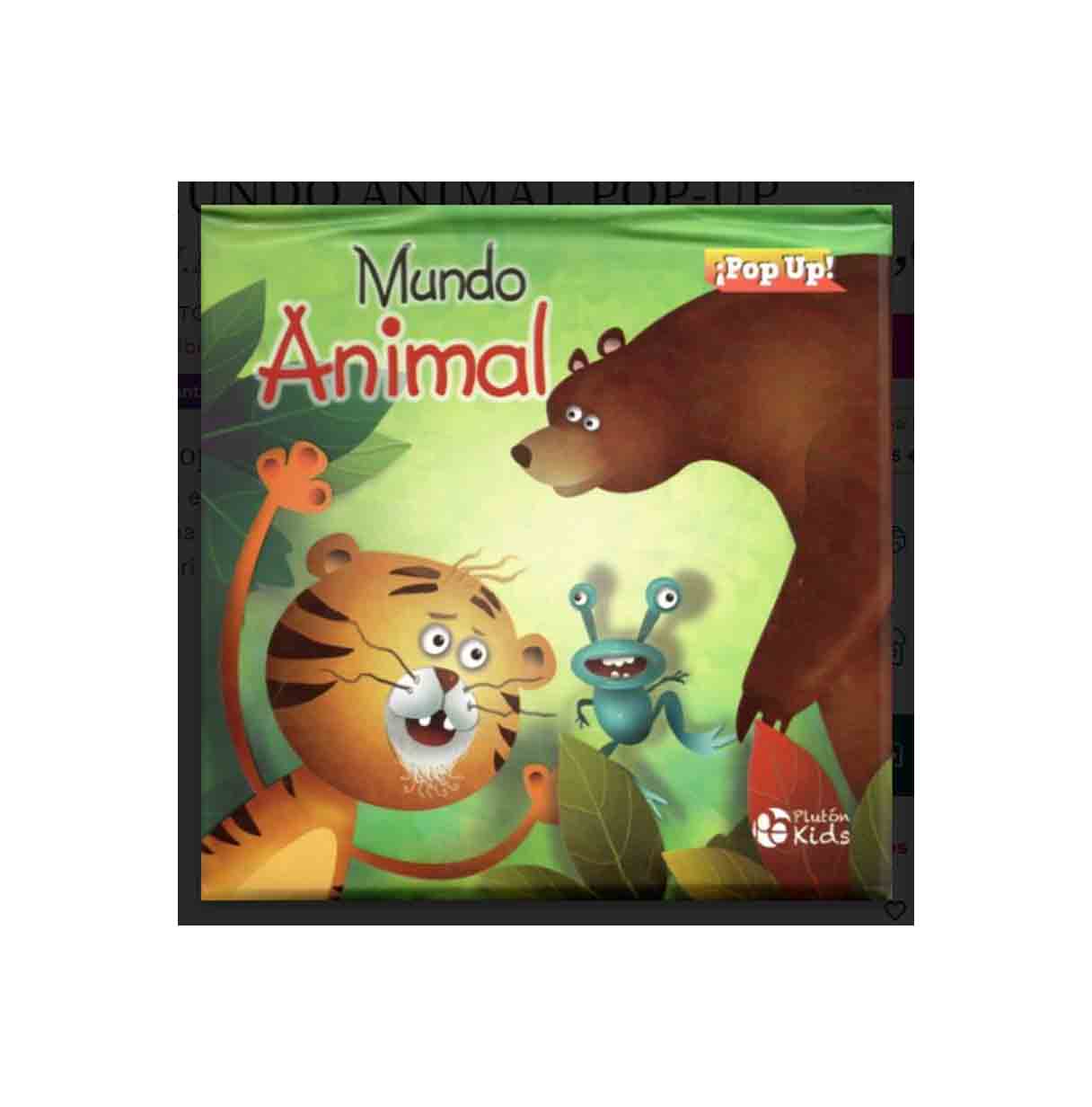 libro pop up mundo animal ( optimas  ventas - 9788417477257 )