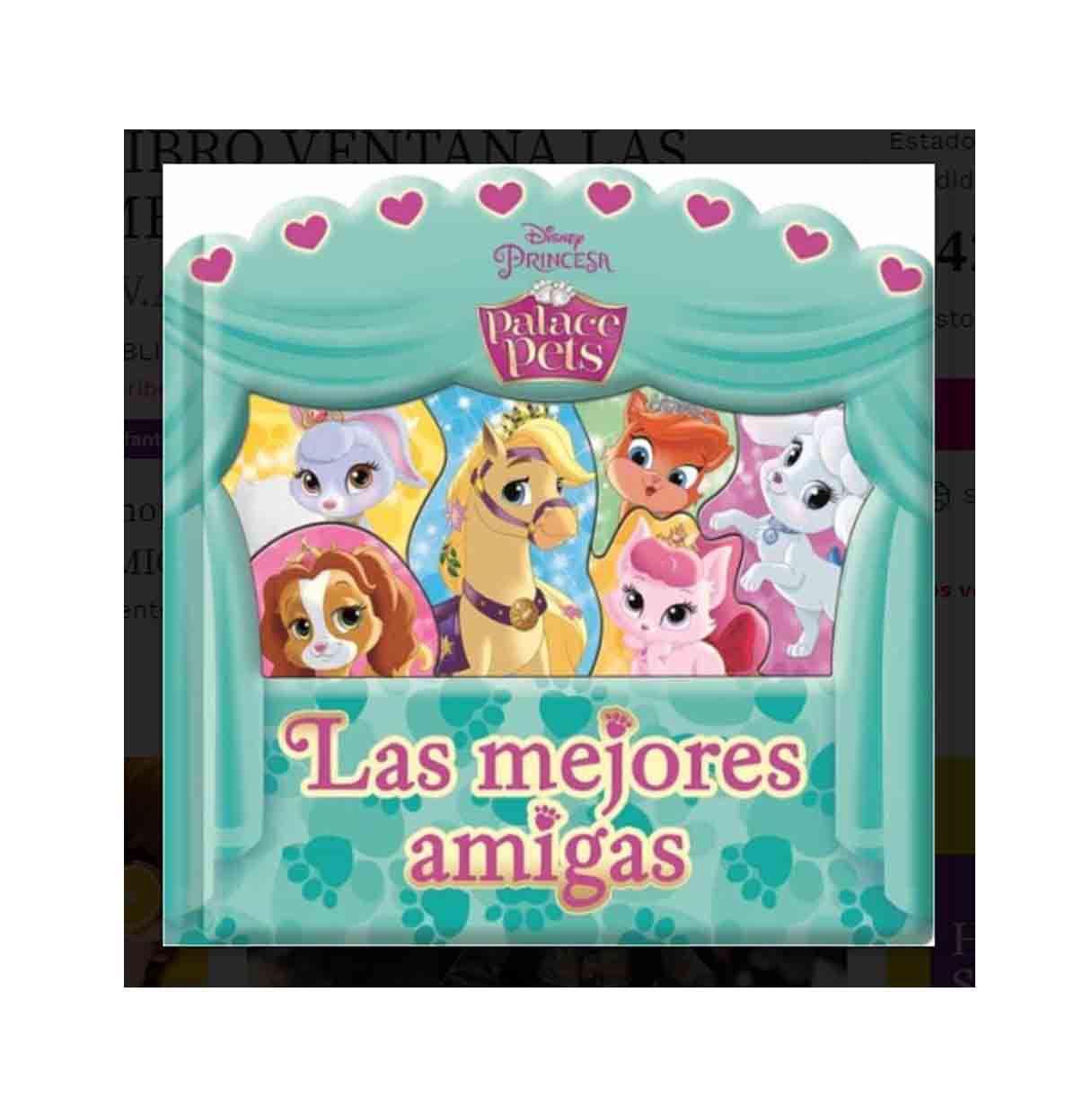 libro troquelado ventana palace pets: las mejores amigas ( optima ventas - 9781450898812 )