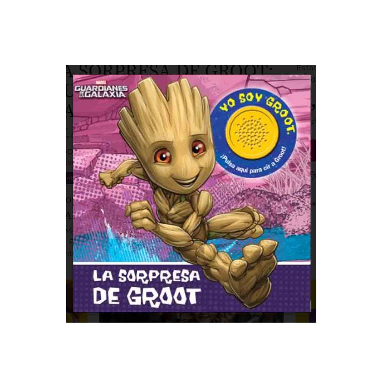 libro musical la sorpresa de groot: guardianes de la galaxia 1bsb  (optima ventas - 9781503758070 )