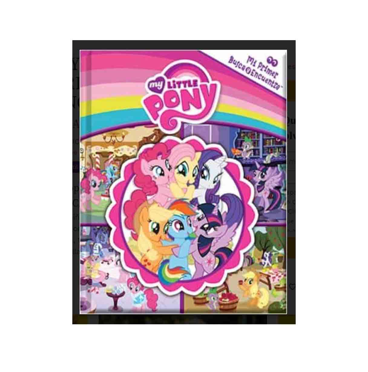 libro my little pony, mi primer busca y encuentra  (optima ventas - 9781503720152 )