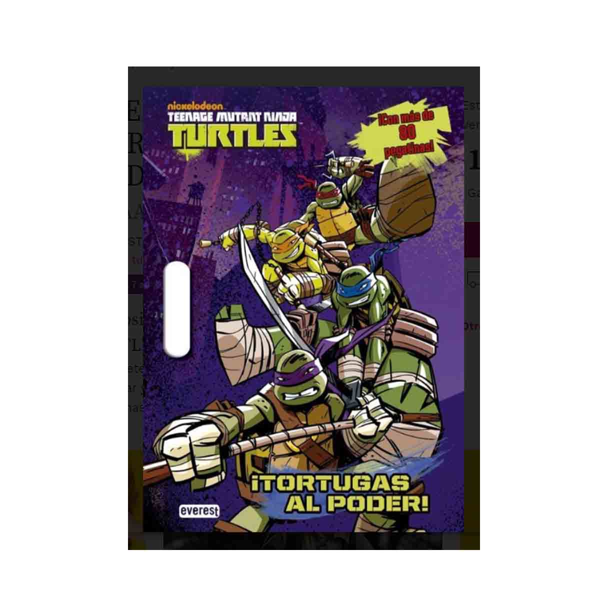 libro teenage mutant ninka turtles tortugas al poder (optima ventas -  9788444134383  )