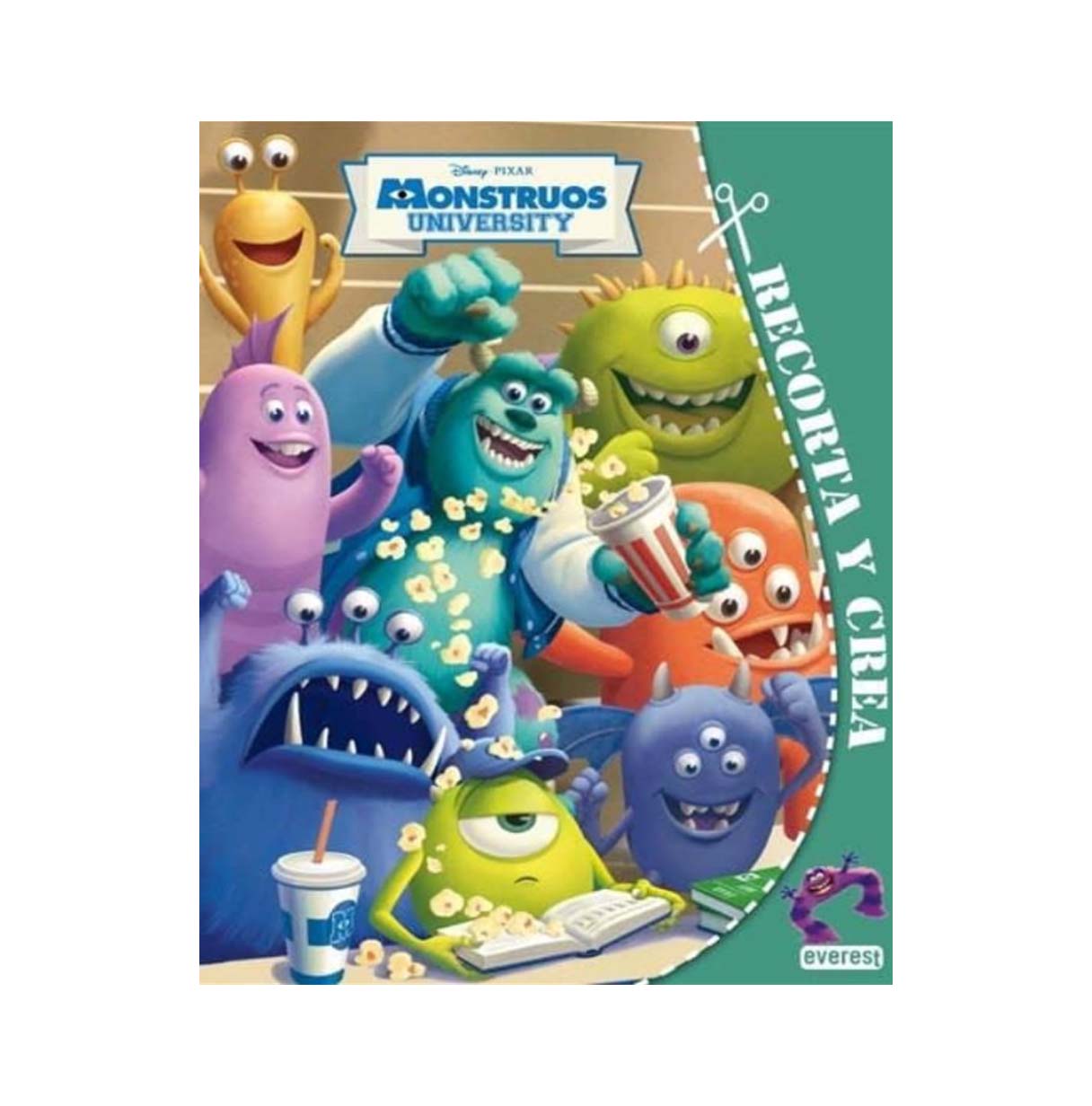 libro disney monstruos university   (optima ventas - 9788444169460  )