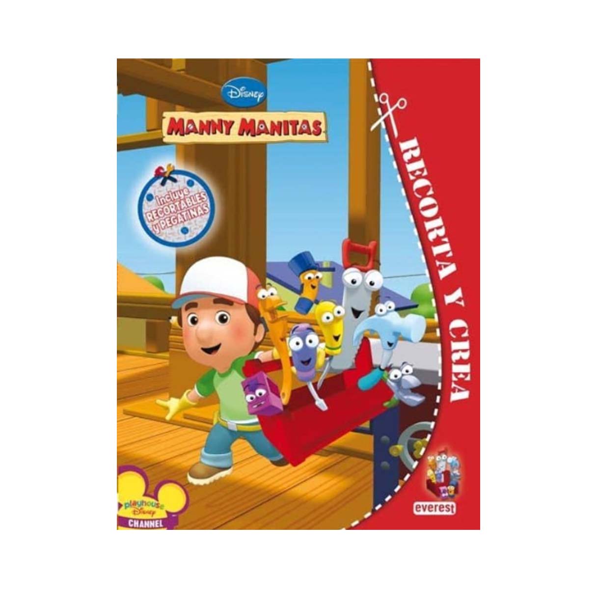 libro disney manny manitas (optima ventas - 9788444164083 )