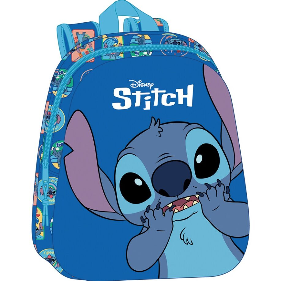 stitch mochila 3d (safta - 622454890)